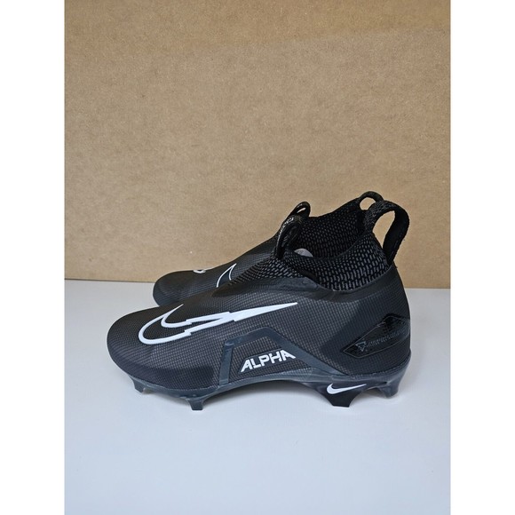 Nike Alpha Menace Elite 3 Black White Football Cleats CT6648-010 Men\'s Size 10 main image 6